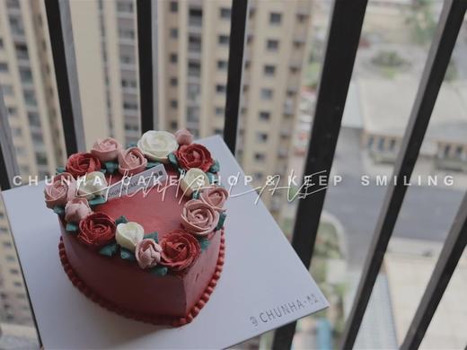 ｜复古心形裱花蛋糕｜ 商品图3