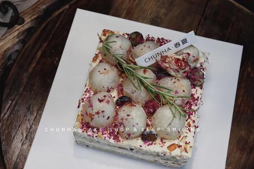 ｜荔枝玫瑰｜方形蛋糕 商品图0