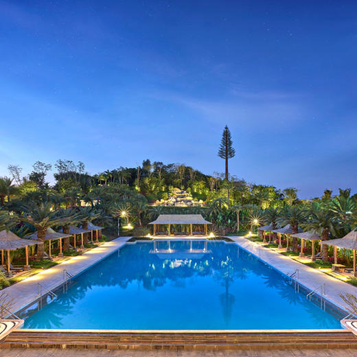 海南陵水希尔顿逸林温泉酒店2晚起恒温泳池亲子温泉度假 商品图1