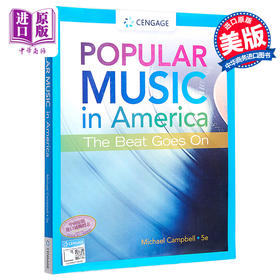 【中商原版】Popular Music in America 进口艺术 美国流行音乐：节拍不断