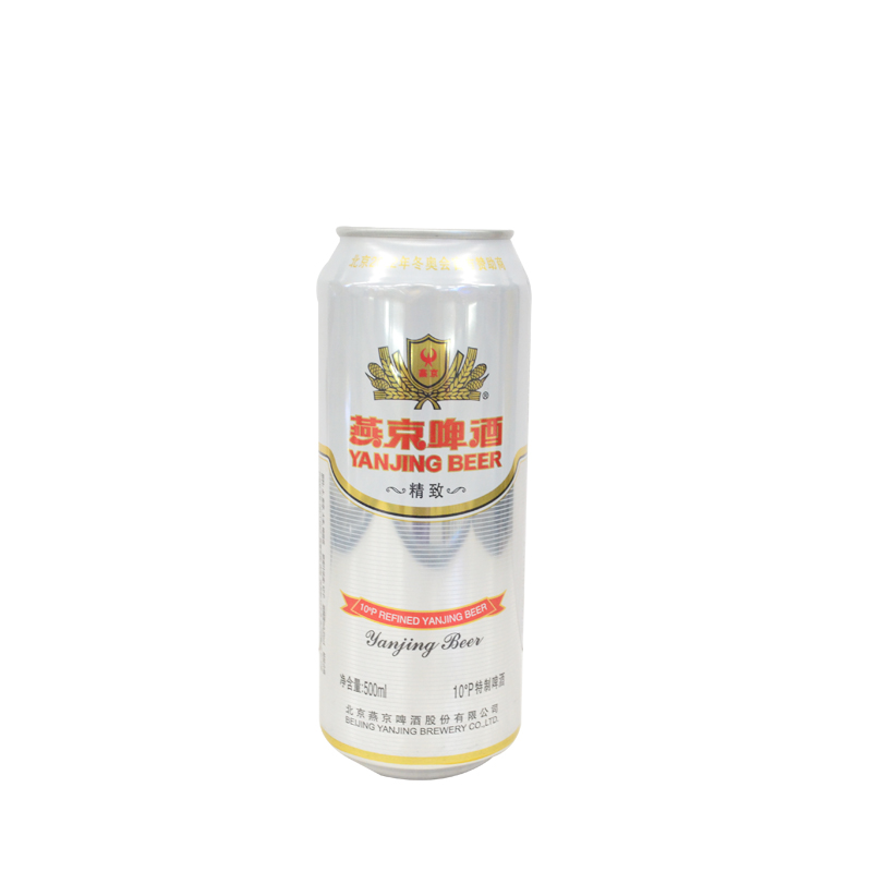 燕京精致10度听装啤酒500ml