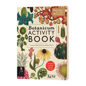 欢迎来到博物馆系列 植物博物馆活动书 英文原版 Botanicum Activity Book 青少年英语科普读物 英文版进口原版书籍