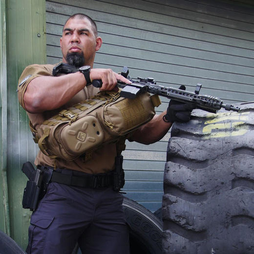 【自定义分隔 多模组挂载 3D减压 防泼】Hazard4美国危机4多功能战术单肩背包 徒步登山空降包骑行摄影 商品图4