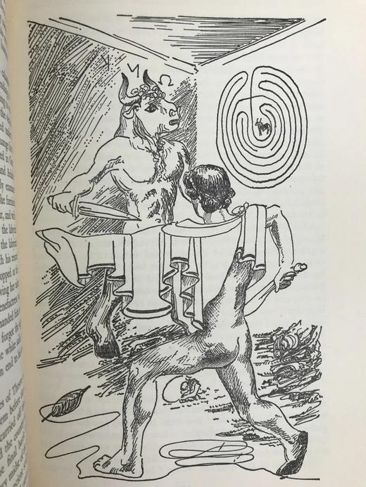 布尔芬奇《神话时代》 史丹利·威廉·海特插图 布面精装18开 商品图13