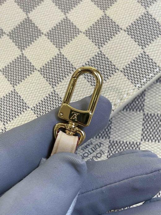 LV 经典购物袋never full-白棋盘格，原单，对花对版，轻松乱真无压力 商品图8