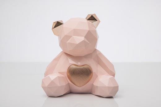 摩登马戏团-宝贝熊蓝牙音响-粉金款 商品图0