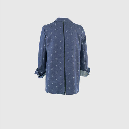后背拉链设计款西服 商品图3