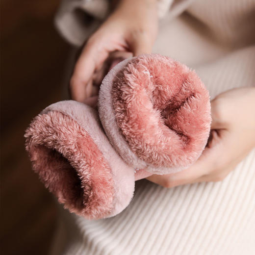 【手套】新款秋冬触屏德绒保暖手套男女士自发热防风防寒可爱韩版手套 商品图2