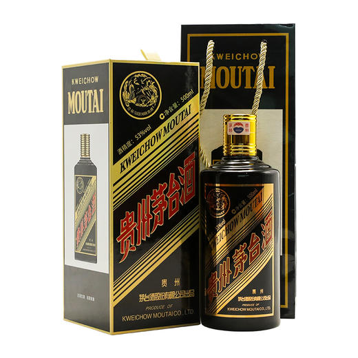 贵州茅台酒 53度 澳门黑金2019年份 500ml 商品图0