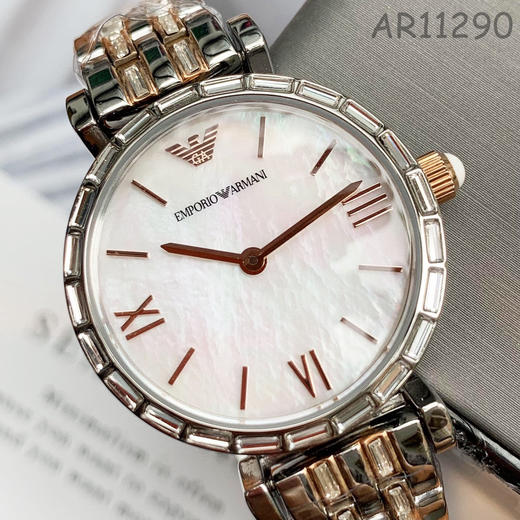原单阿玛尼ARMANI女表AR11290
机芯：石英机芯 商品图4