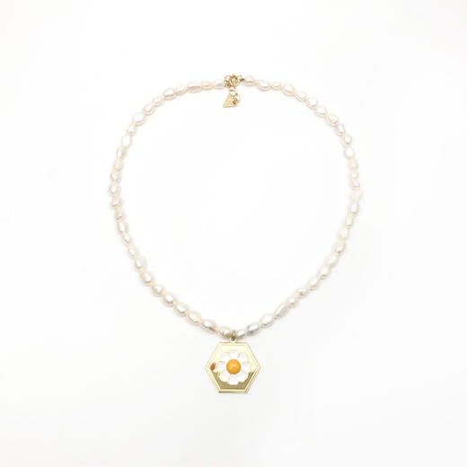北京仓丨Wilhelmina Garcia-Daisy And Pearl Dating-珍珠 项链［西班牙设计师］ 商品图1
