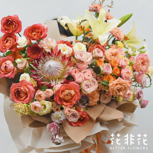 《大鱼海棠》-2021暖色系巨型花束 商品图5