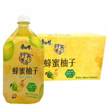 康师傅蜂蜜柚子饮料1L*12 商品图0