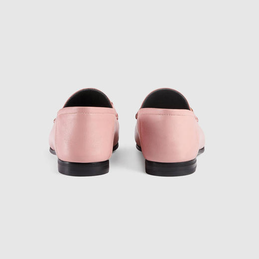 GUCCI 女士皮革马衔扣乐福鞋 粉色 414998 DLC00 5909 商品图2
