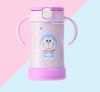 利其尔哆啦A梦不锈钢双柄吸管保温杯300ml 商品缩略图3