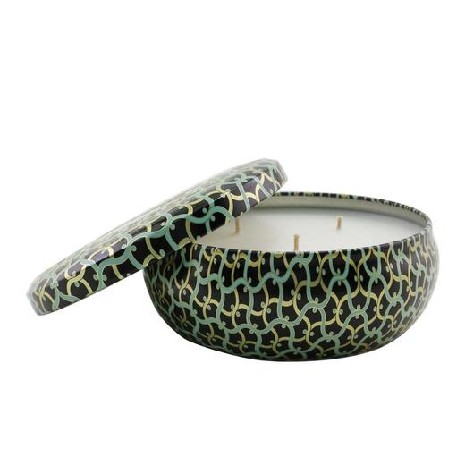 VOLUSPA - 三烛芯装饰罐香薰蜡烛 - 清新亚麻 商品图2