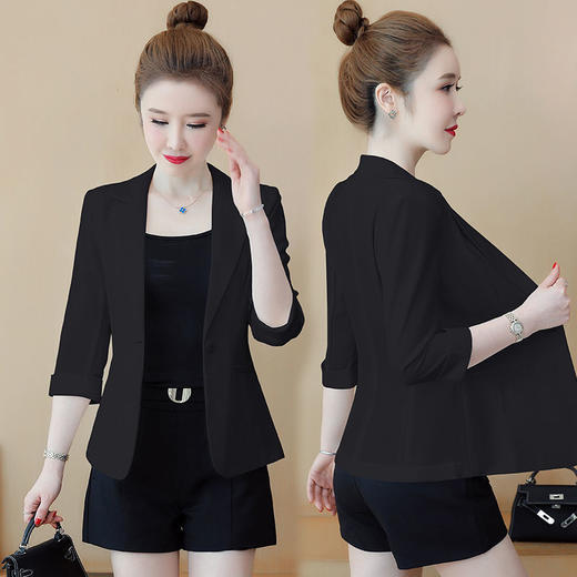 TZW-白色西装外套女薄款 商品图5