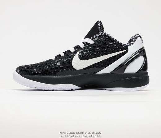 耐克Nike Kobe 6 Mamba Forever经典黑白Gigi实战篮球运动鞋CW2190-002 商品图7