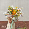 《泰迪熊》重瓣向日葵花束 商品缩略图2