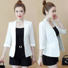 TZW-白色西装外套女薄款 商品缩略图1