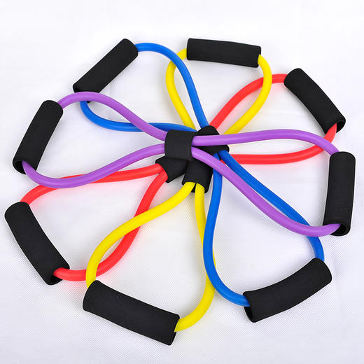 买一送一再送瑜伽环 | 八字拉力绳 男女开肩练臂美背8字弹力绳[福利品] 商品图3