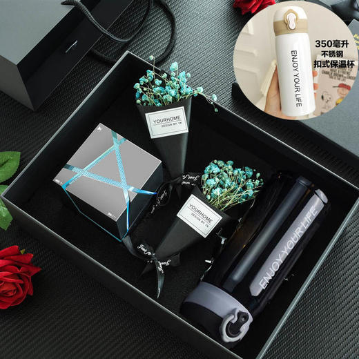 「音箱+车模+保温杯+礼盒 可刻字」生日礼物创意实用送男士男生朋友老公520高档惊喜情人节 商品图8