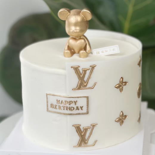 小熊花纹围边（白金） 商品图0