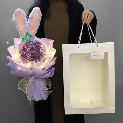 星黛露花束小众的礼物女友生日毕业送女生闺蜜女孩七夕情人节 商品图4