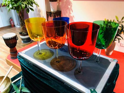 可预定｜手持整套七色脉轮水晶钵（演奏疗愈两用） 商品图0