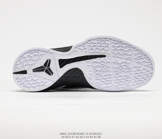 耐克Nike Kobe 6 Mamba Forever经典黑白Gigi实战篮球运动鞋CW2190-002 商品图3