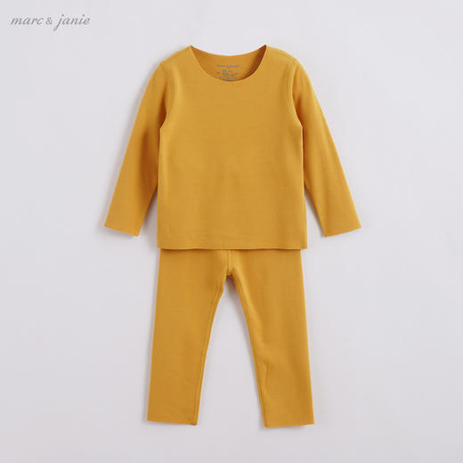 【德绒发热】马克珍妮男女童儿童保暖内衣家居服套装宝宝秋衣秋裤210885 商品图2