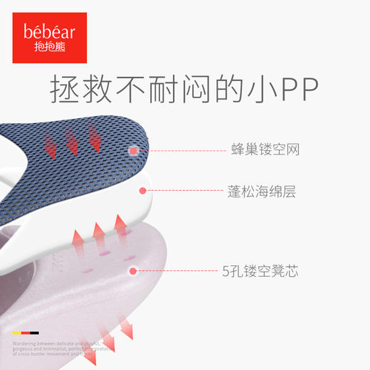 抱抱熊bebear轻便时尚腰凳婴儿背带c26c11 商品图3