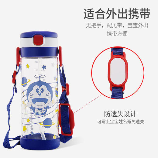 利其尔哆啦A梦大容量吸管杯450ml 商品图3