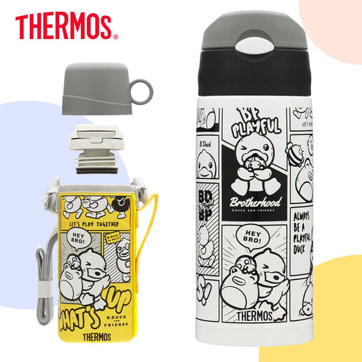 膳魔师B.duck儿童保温壶630ml 商品图8