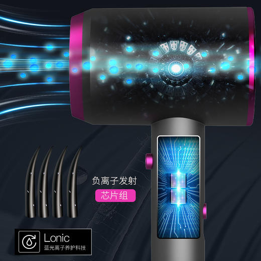 【不伤发】同款网红负离子吹风机 戴森平替 商品图3