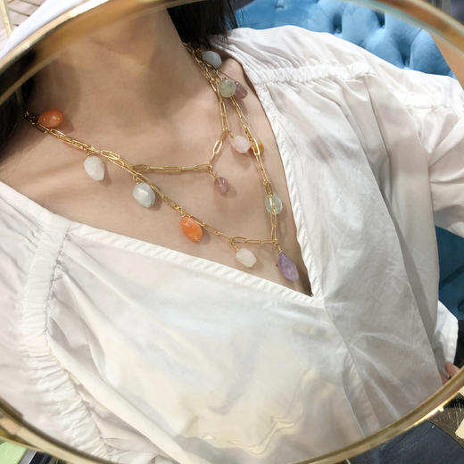 北京仓｜VELATTI-Gemstones-长项链（两种戴法）［西班牙设计师］ 商品图5