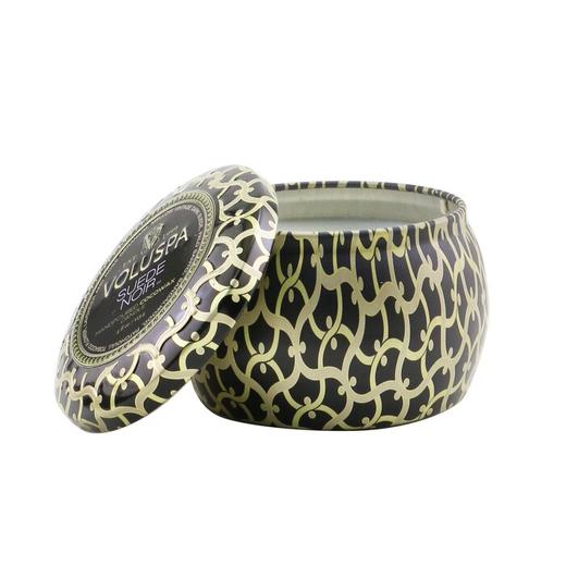 VOLUSPA - 小铁罐香薰蜡烛 - 黑麂皮 商品图2