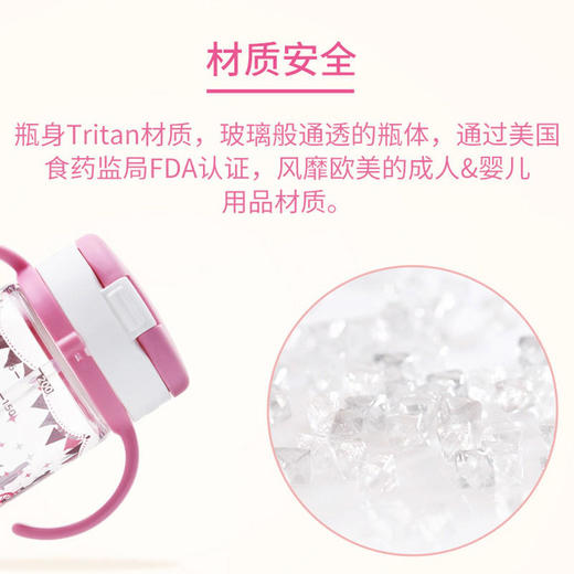 日本利其尔Richell卡通透透杯吸管杯200/320ml 商品图1