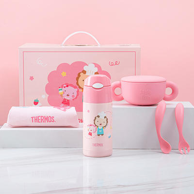 9楼母婴生活馆6折膳魔师成长套装儿童保温杯辅食碗餐具水杯吊牌价：499元活动价：229元 商品图1