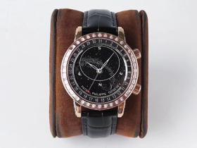 YL百达翡丽星空6104梦幻星空腕表横空出世，不负众望：真星空轨道表盘