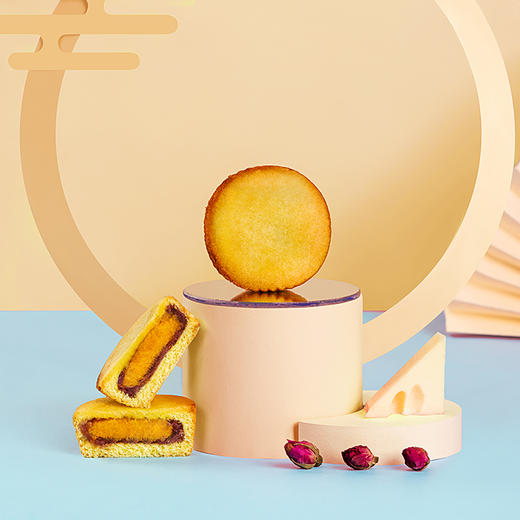 【月饼上市】玫瑰乳酪蛋月烧 商品图0