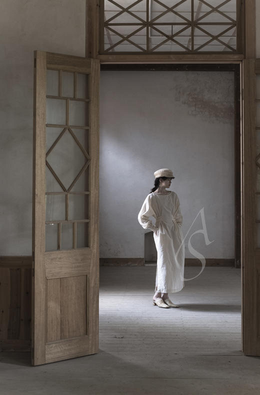 Kreuzzz 白色真丝persley报童帽 商品图4