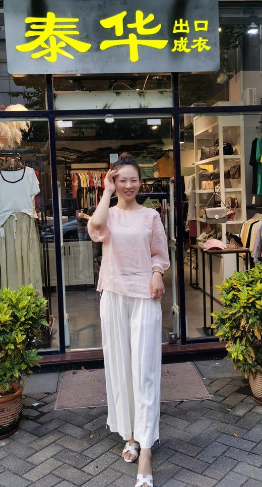 女麻上衣1108-55 商品图4