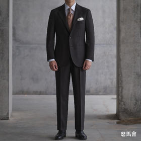 Stylbiella Cube 四经四纬澳洲美丽诺羊毛深棕色全麻衬套装