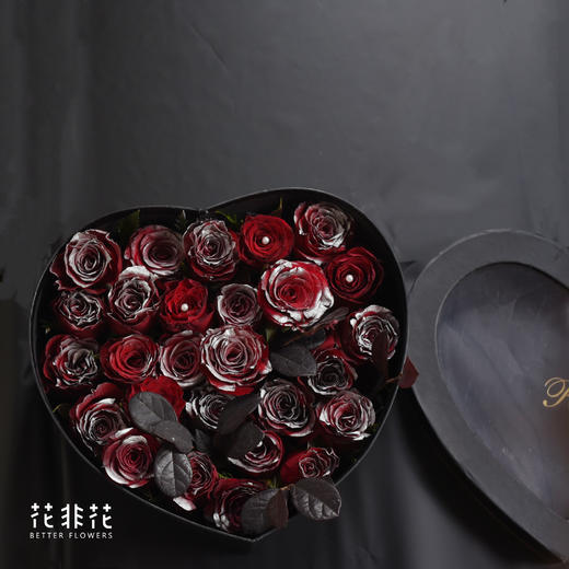 传奇玫瑰《永恒》精品方形花盒 商品图3