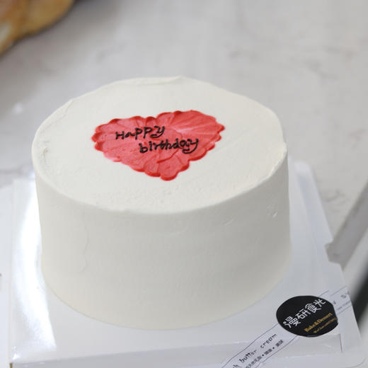 【生日蛋糕】白底爱心款 商品图0
