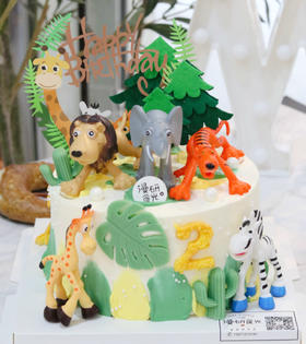【生日蛋糕】动物森林款（可备注巧克力数字牌）
