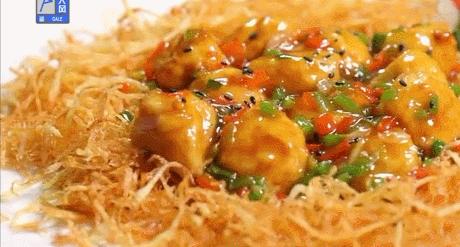 豆腐创新吃法之——金巢豆腐 商品图0