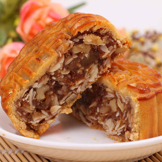 广式火腿五仁月饼 商品图0