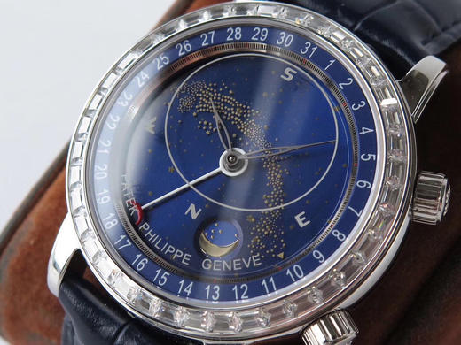 YL百达翡丽星空6104梦幻星空腕表横空出世，不负众望：真星空轨道表盘 商品图2